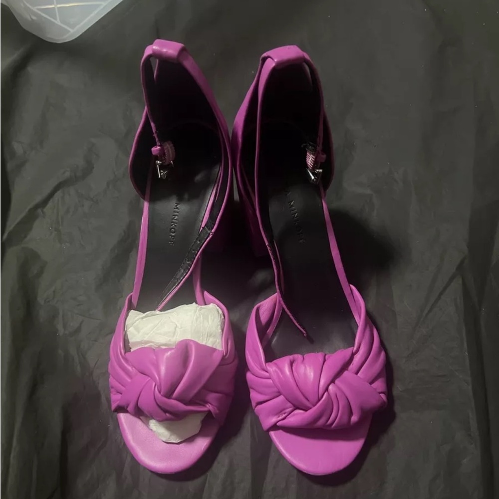 "Rebecca Minkoff Size 8 Heeled Sandals with Original Box"